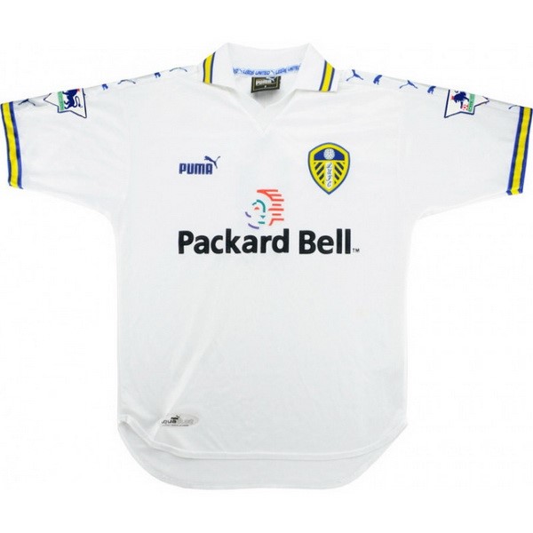 Tailandia Camiseta Leeds United 1st Retro 1999 2000 Blanco